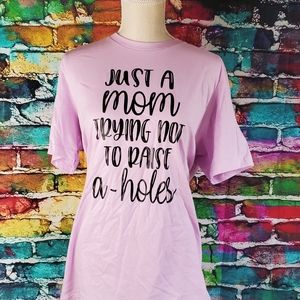 Graphic Tshirt Mom Size Large